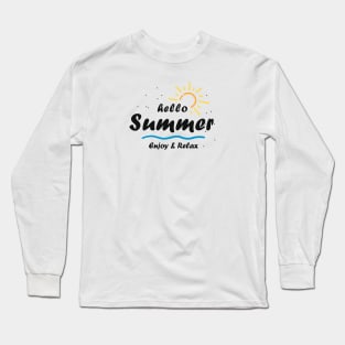 Summer Design, Summer Clothing, Summer vibe, Summer Sale Long Sleeve T-Shirt